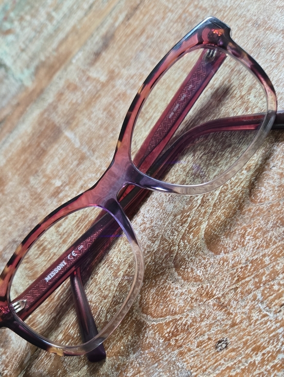 Missoni Accessories - Missoni Plum and Tortoise Gradient Women's Eyeglasses. (BIN 008)